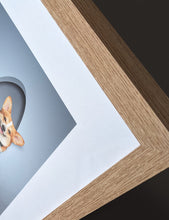 Load image into Gallery viewer, Add a deep French Oak effect frame